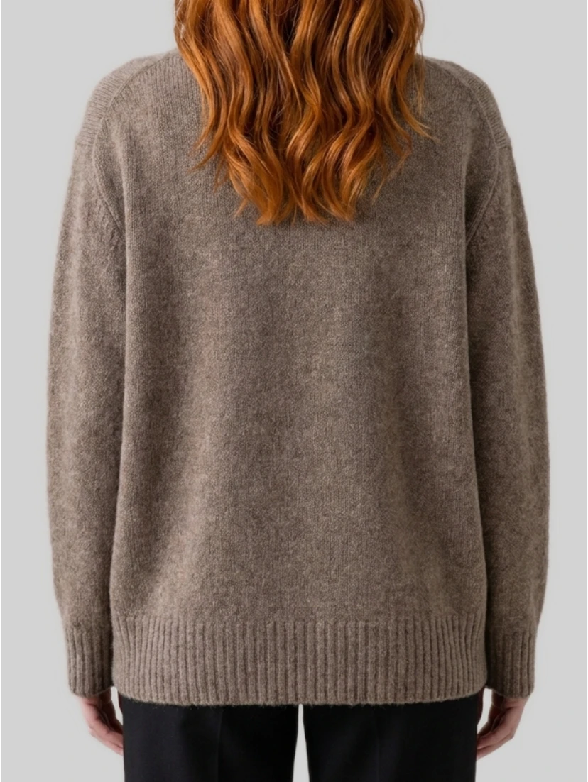 Pato Taupe Grey sweater