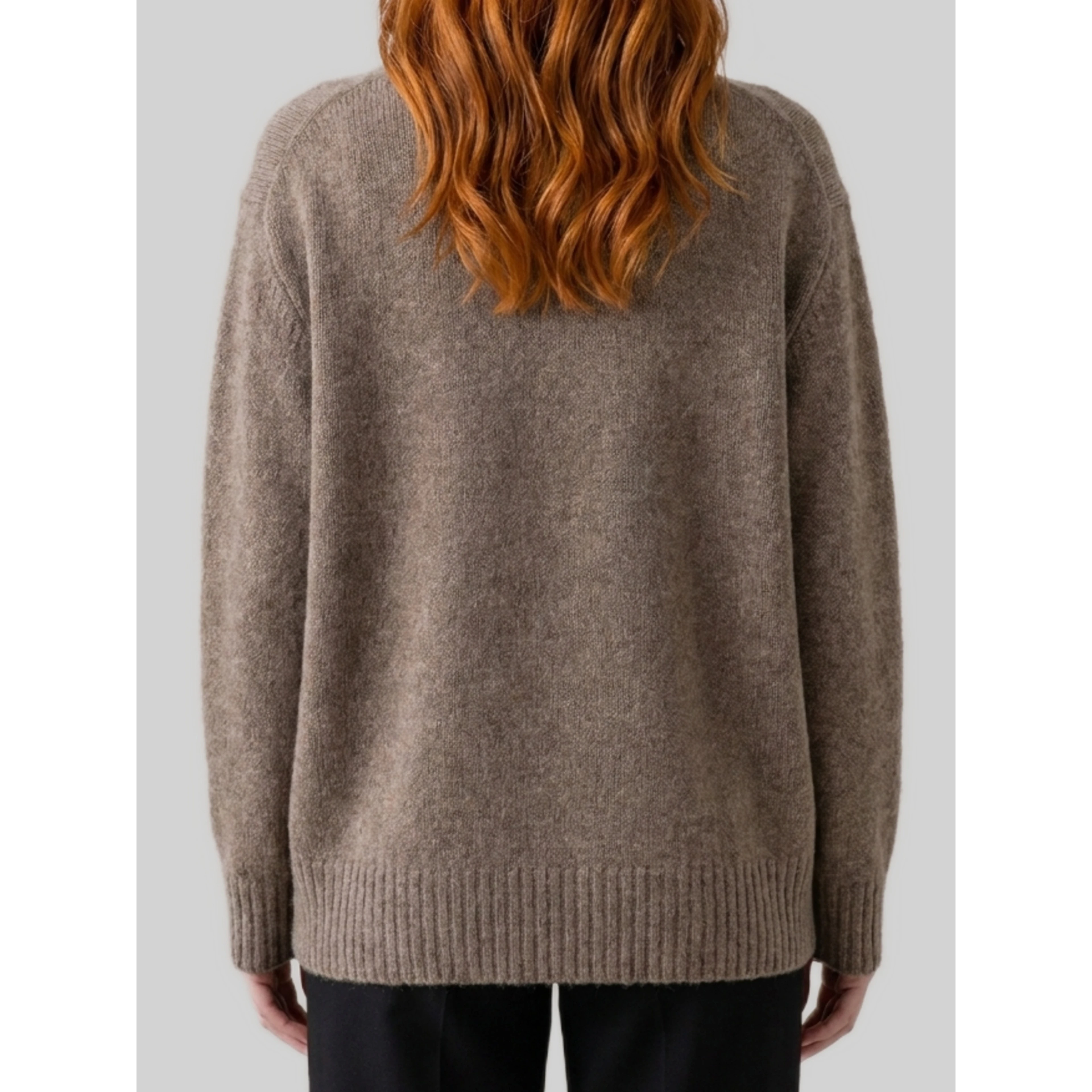Pato Taupe Grey sweater