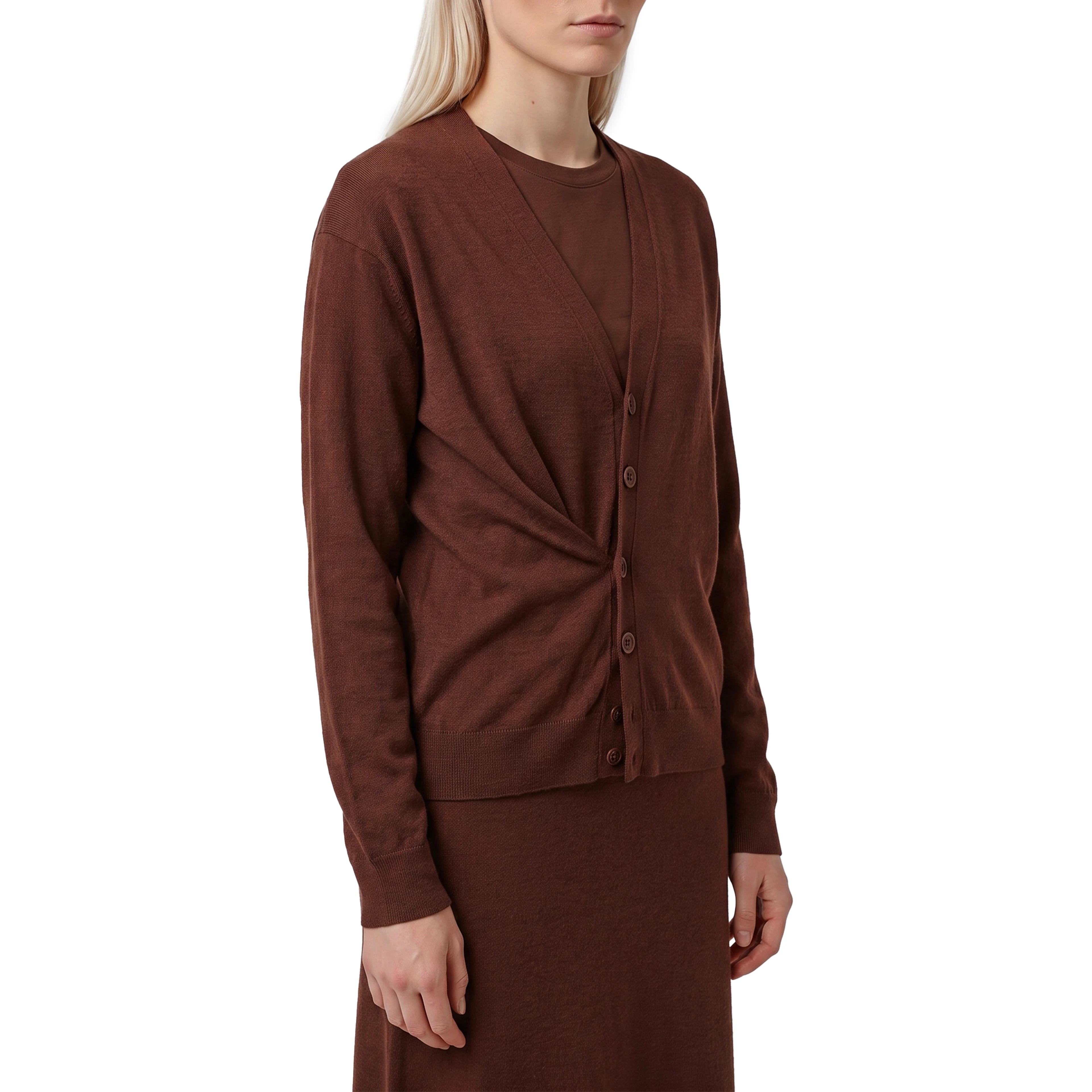 Acajou relaxed Twisted cardigan