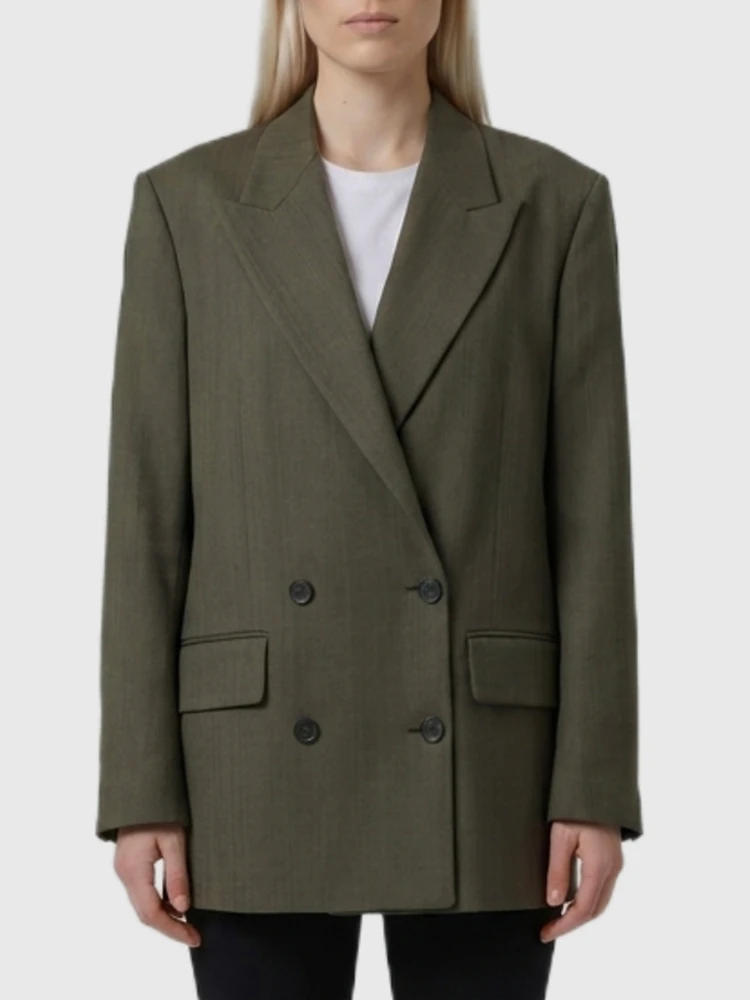 Double-breasted Journey blazer