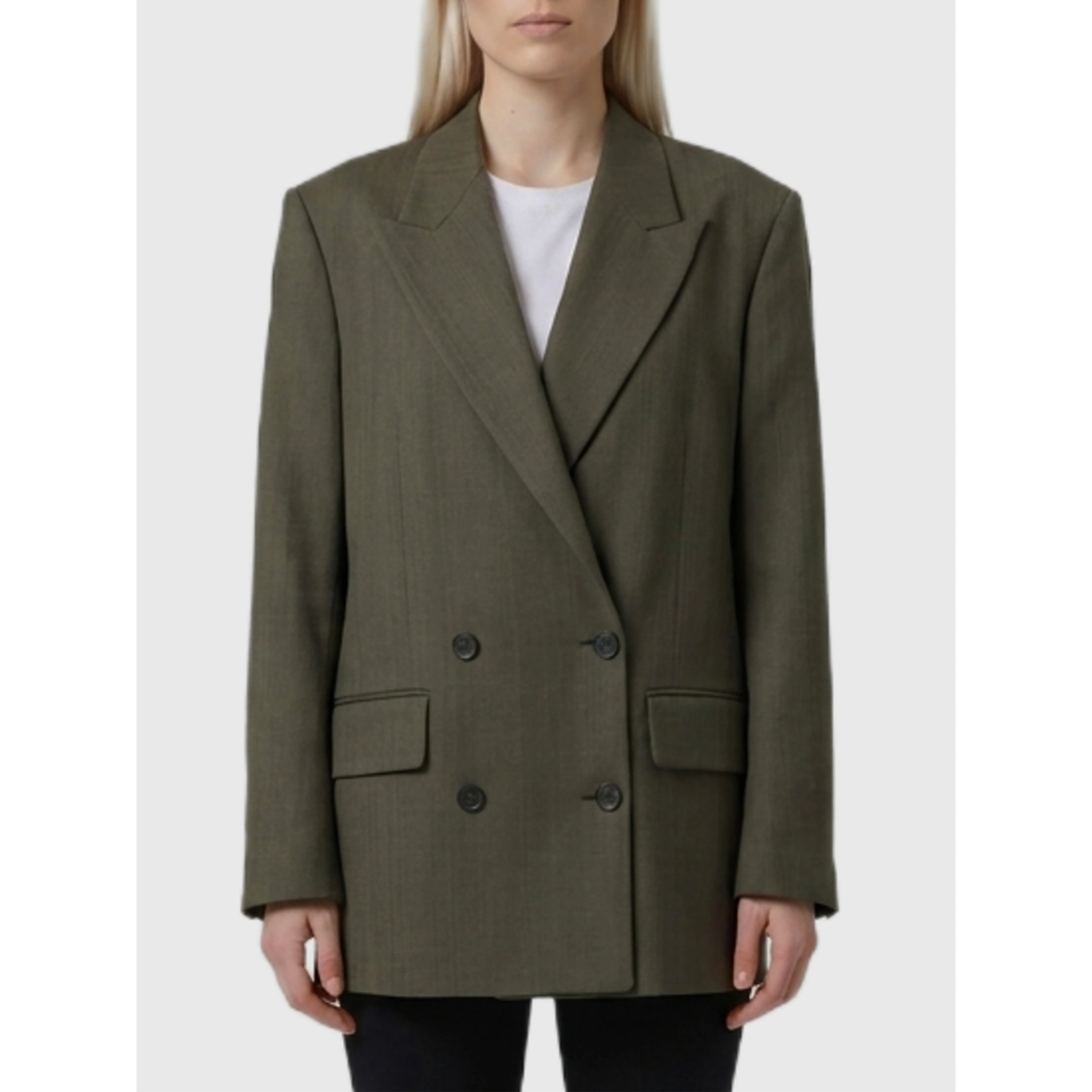 Double-breasted Journey blazer