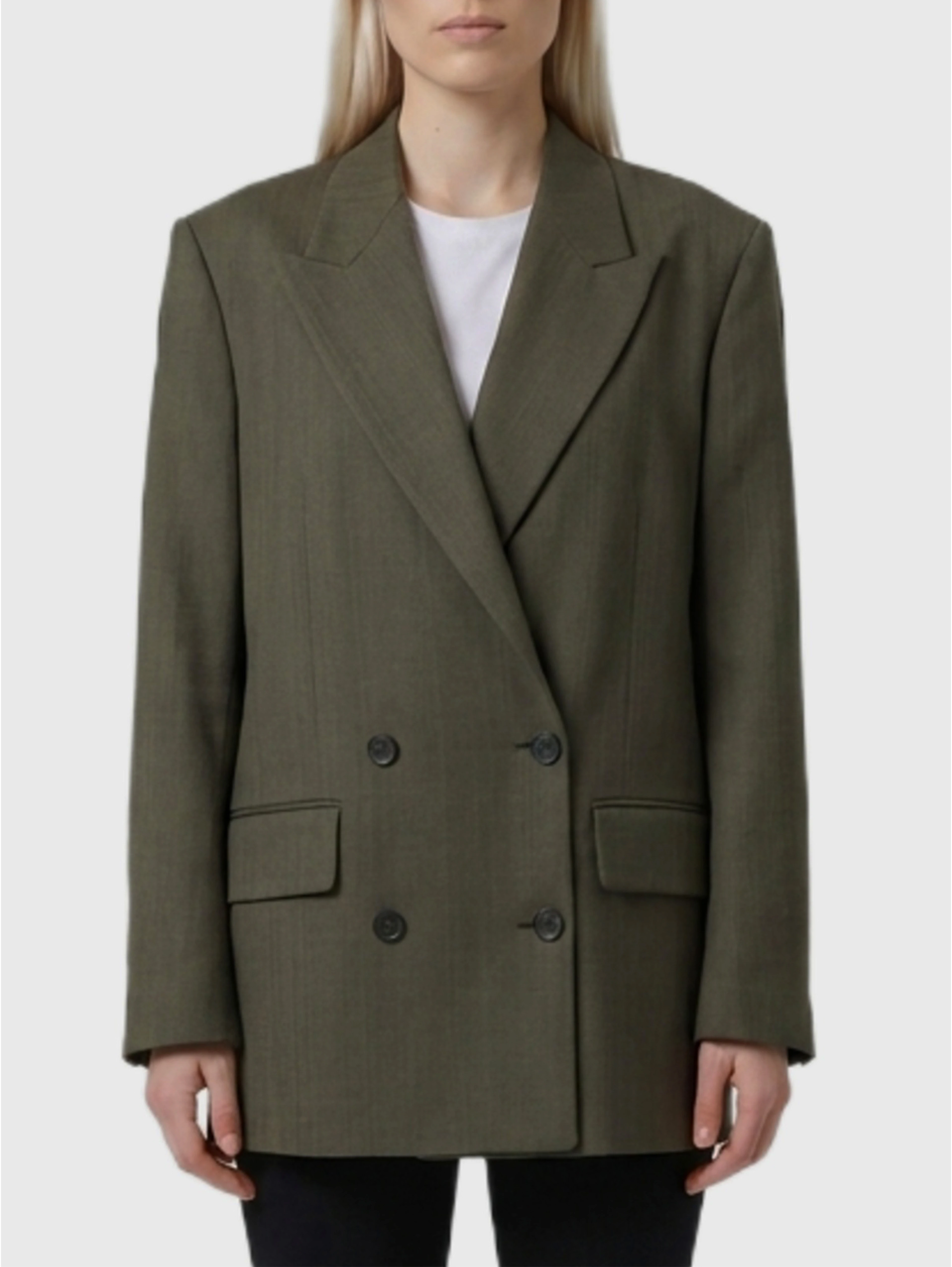 Double-breasted Journey blazer