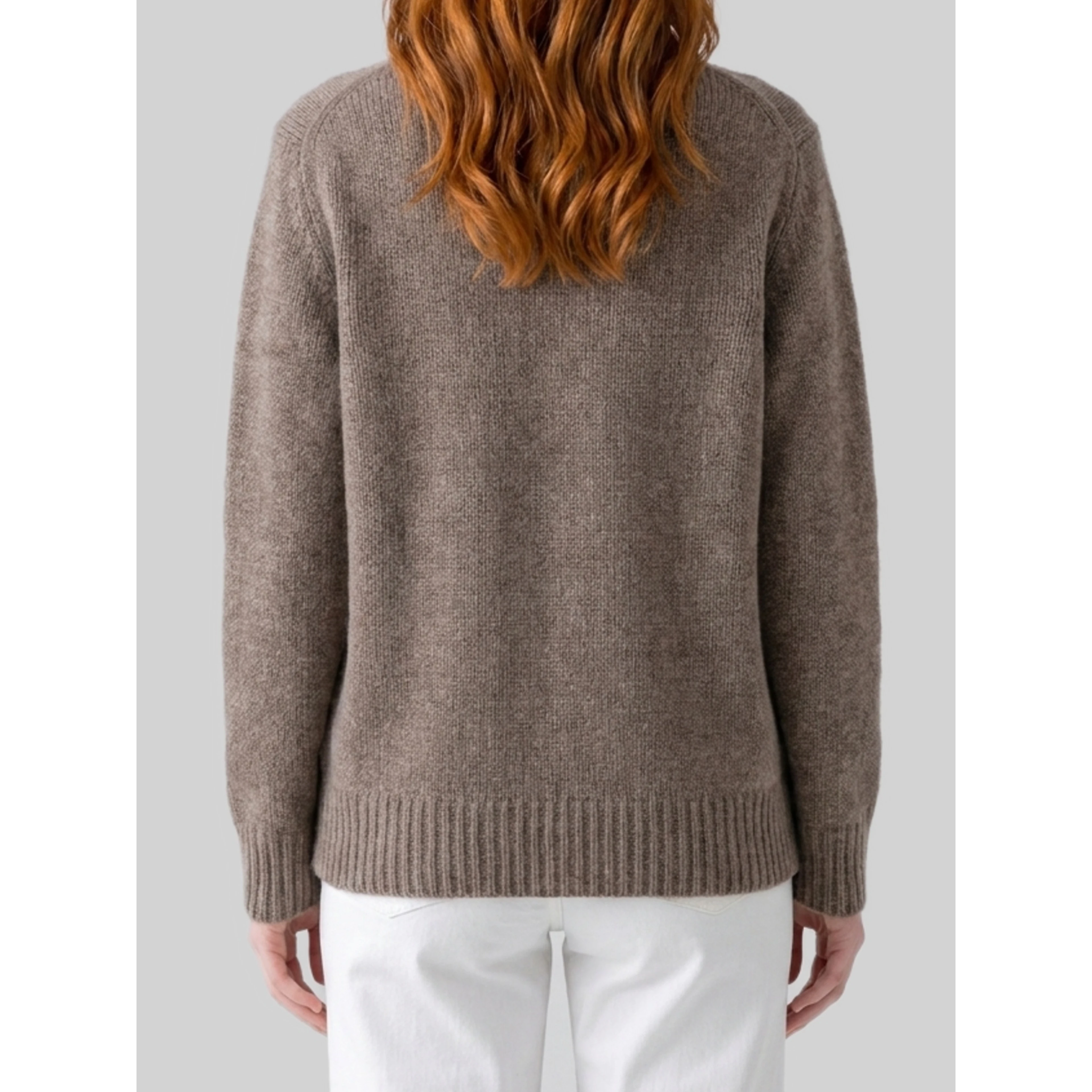 Taupe grey Plira sweater