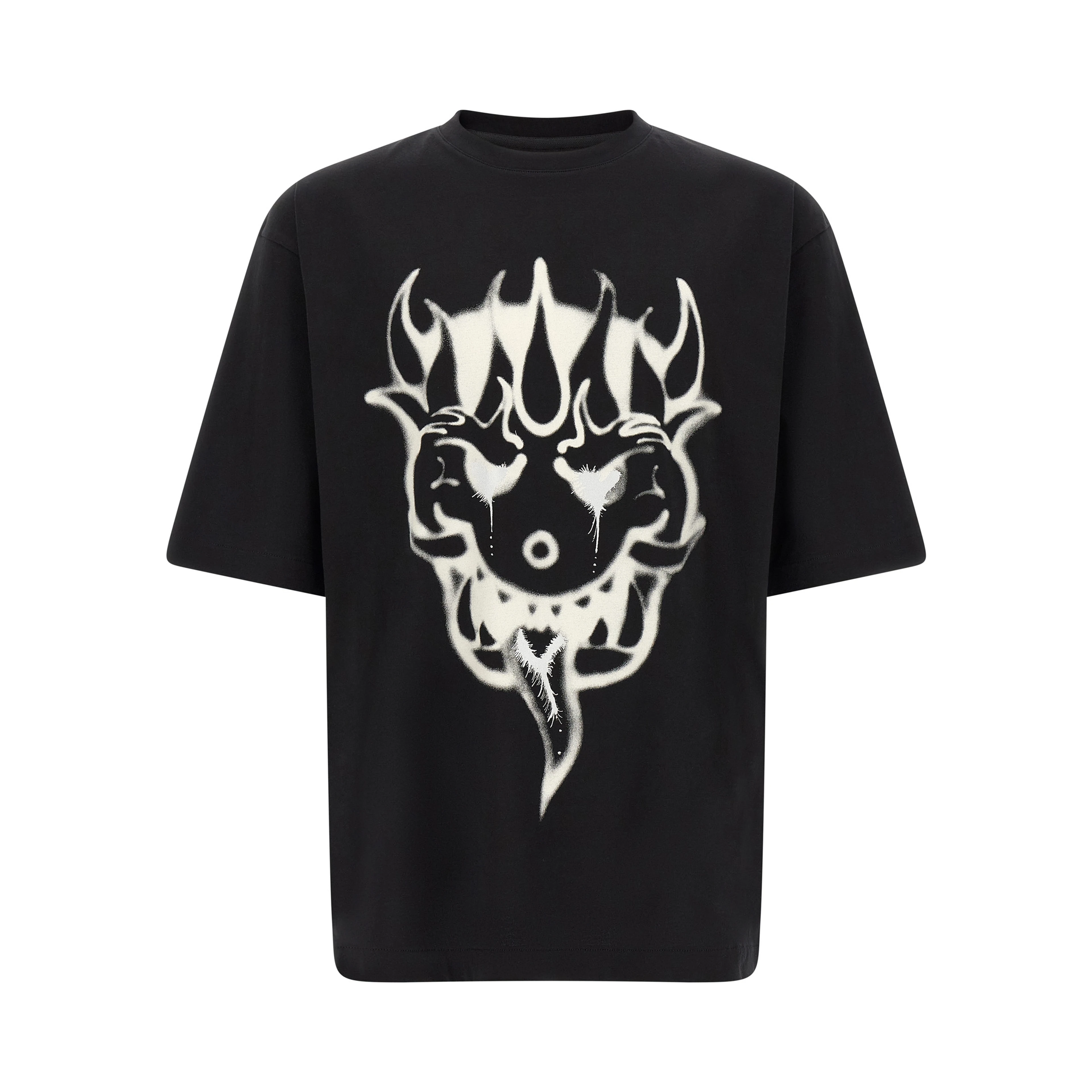 Black Cotton T-Shirt
