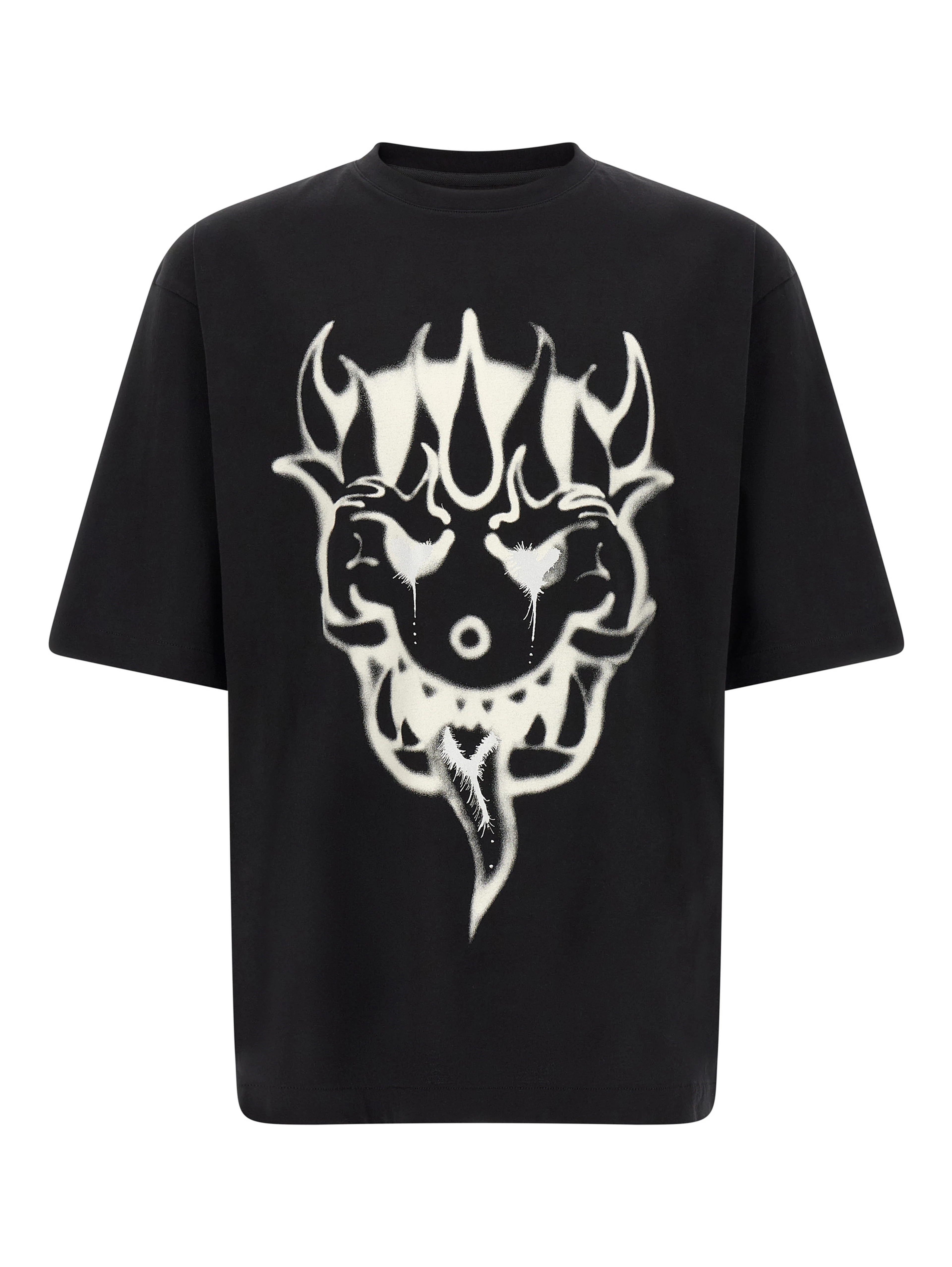 Black Cotton T-Shirt