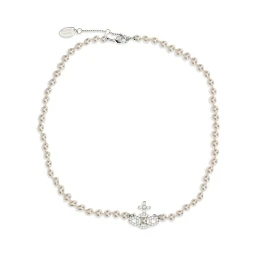 Silver Brass Necklace