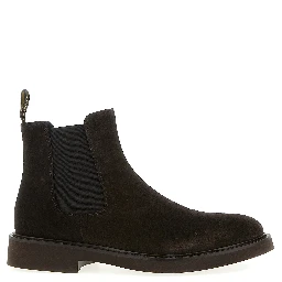 Brown Calfskin Chelsea Boots