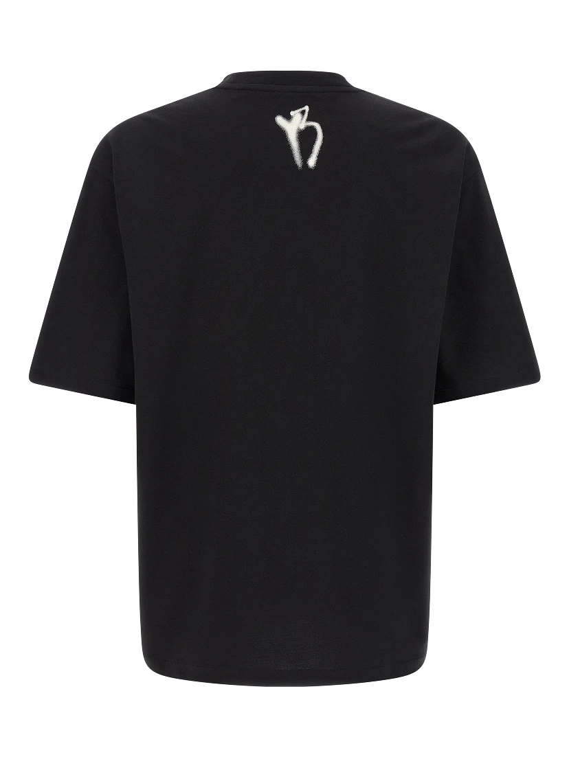 Black Cotton T-Shirt
