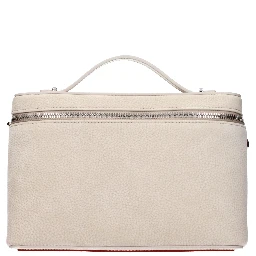 Beige Leather Handbag