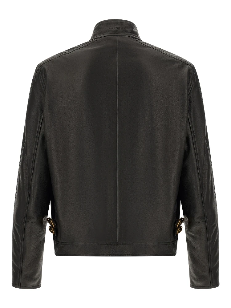 Black Lamb Leather Leather Jacket alternative