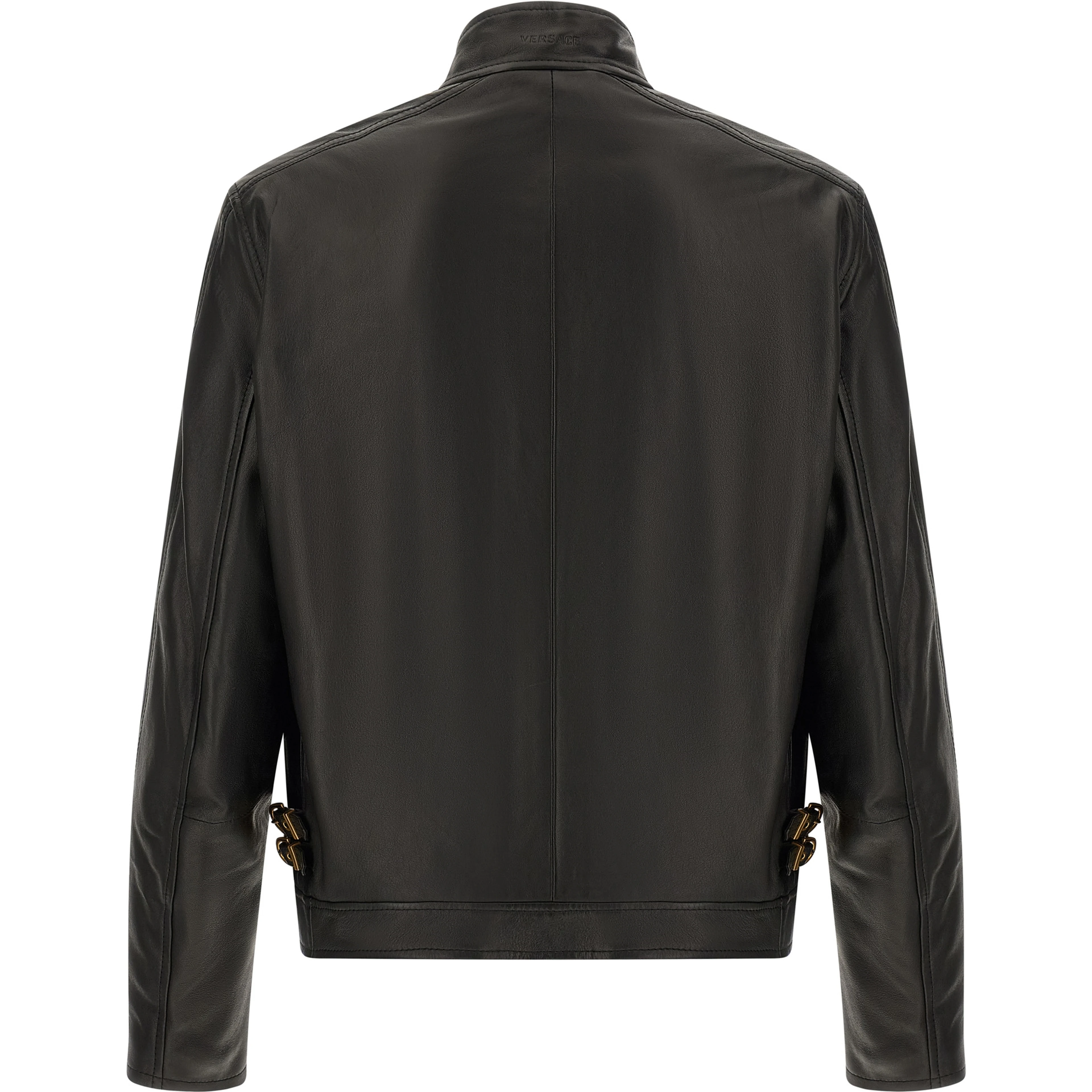 Black Lamb Leather Leather Jacket