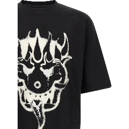 Black Cotton T-Shirt