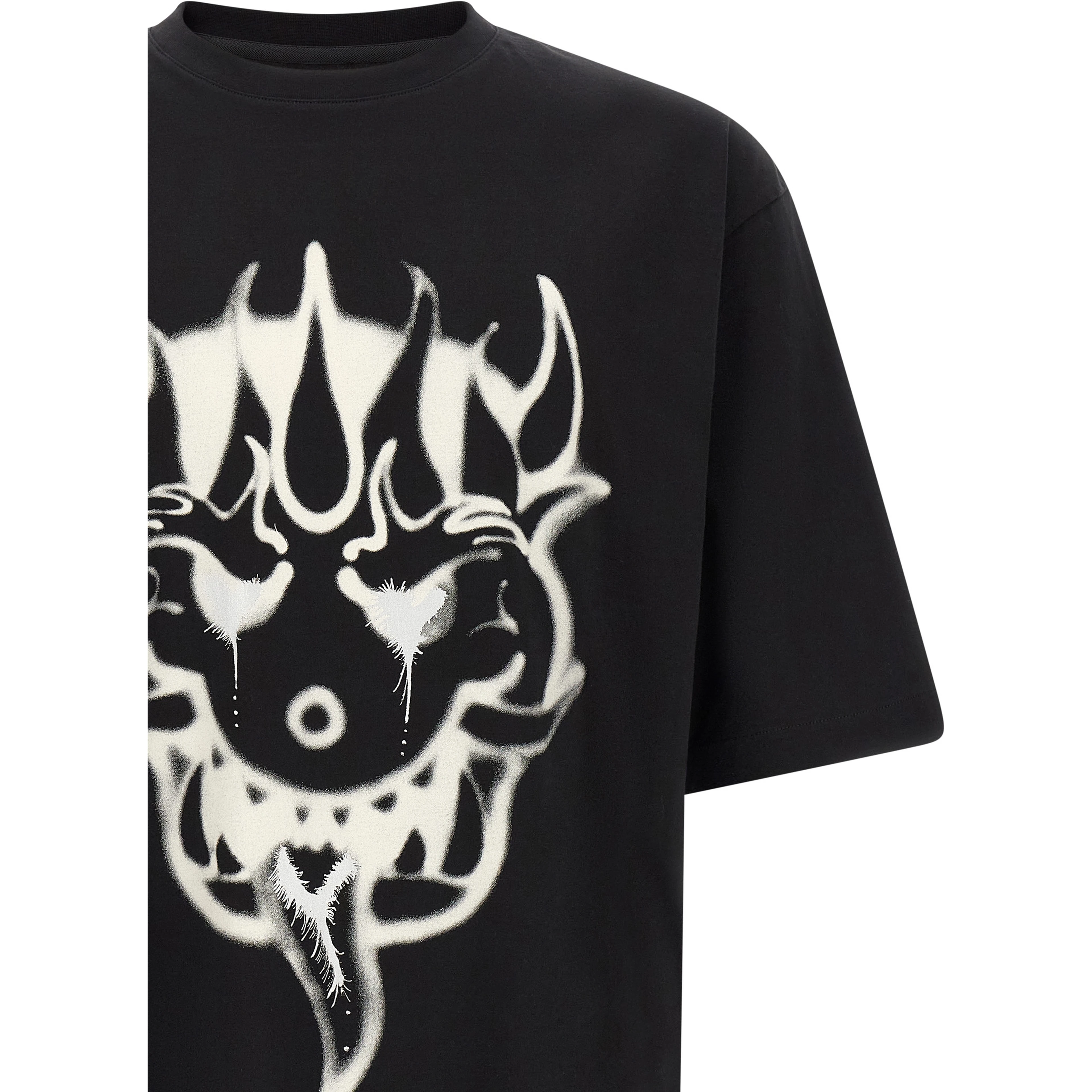 Black Cotton T-Shirt