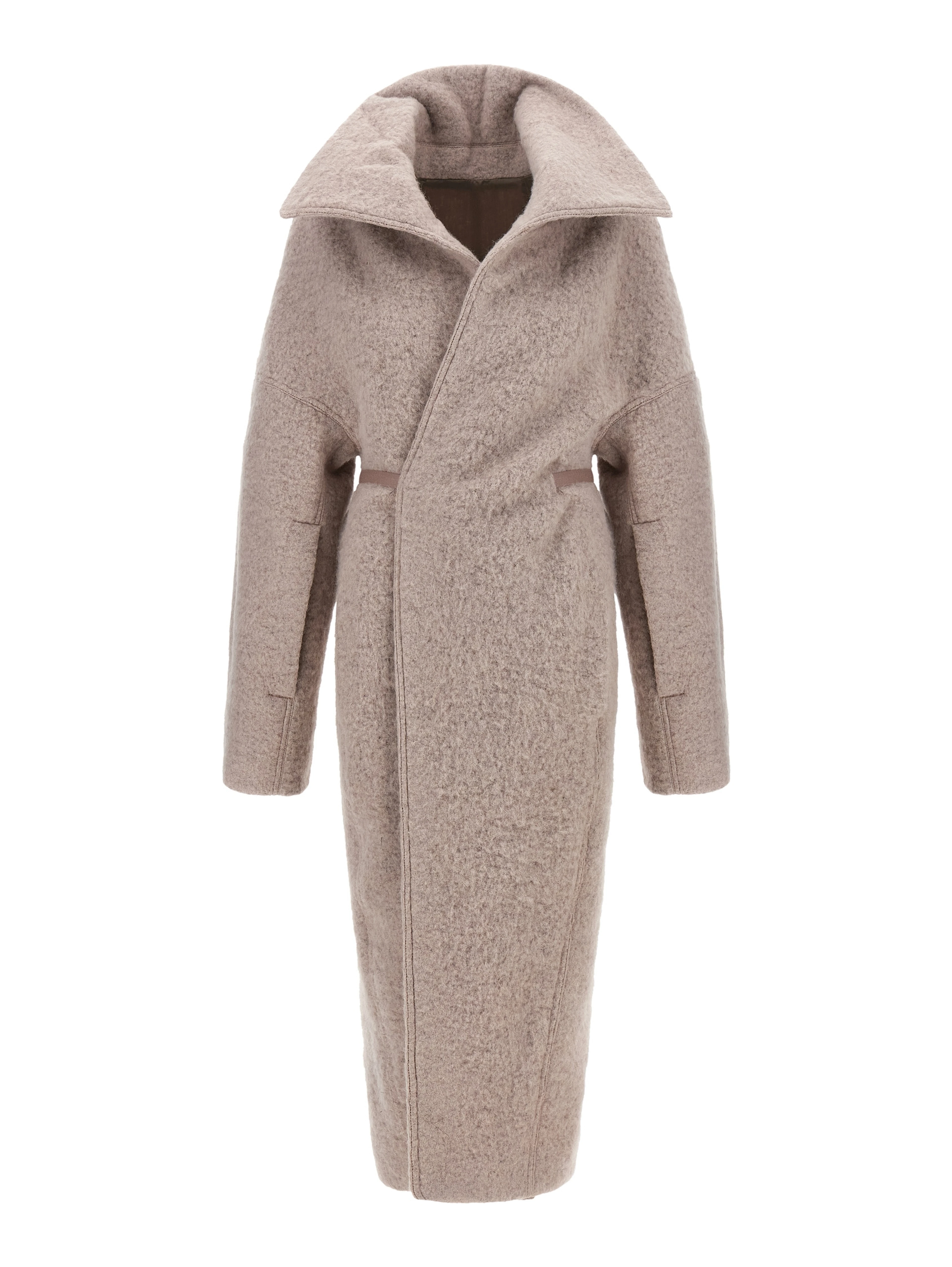 Multicolor Marabou Coat