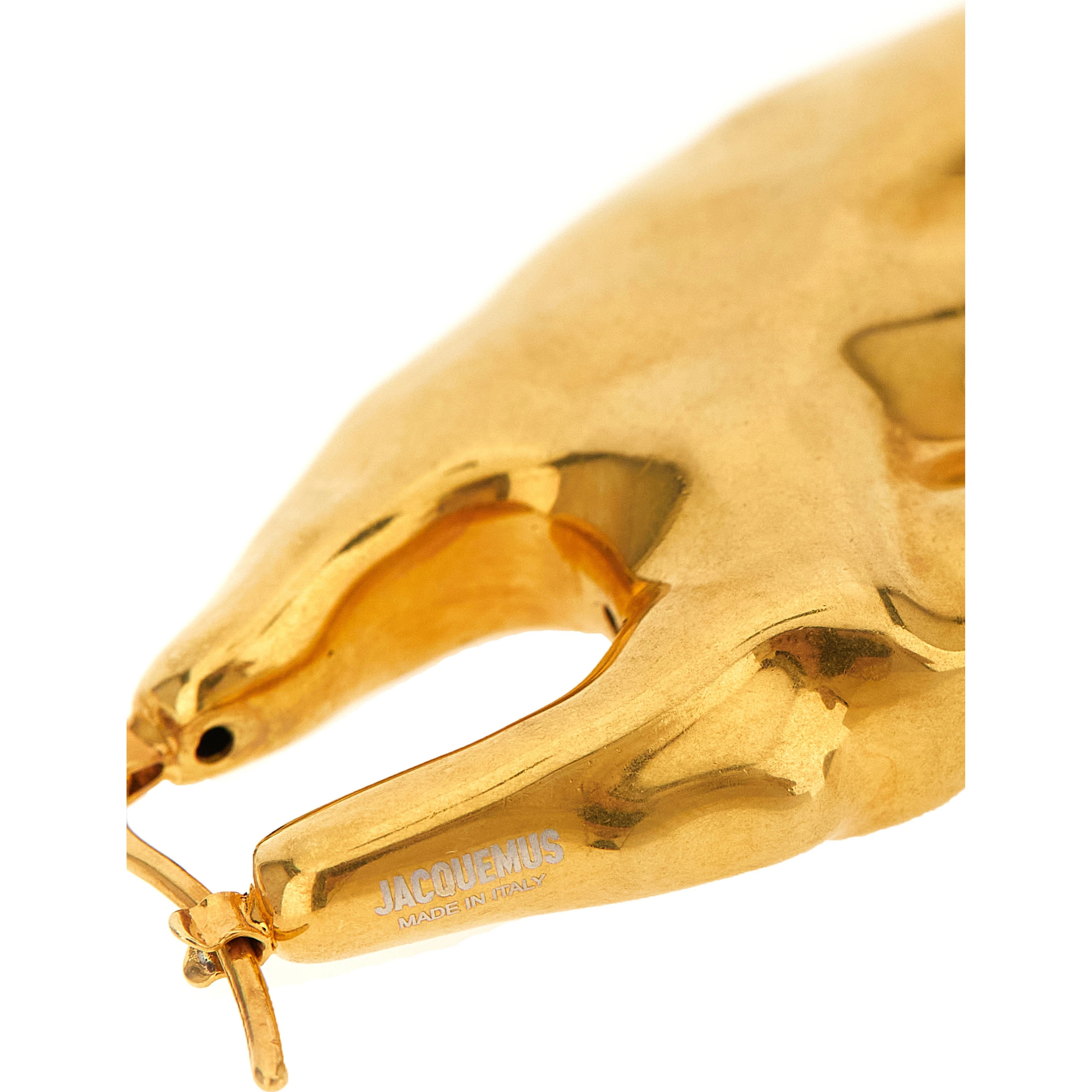 Gold Copper Earrings