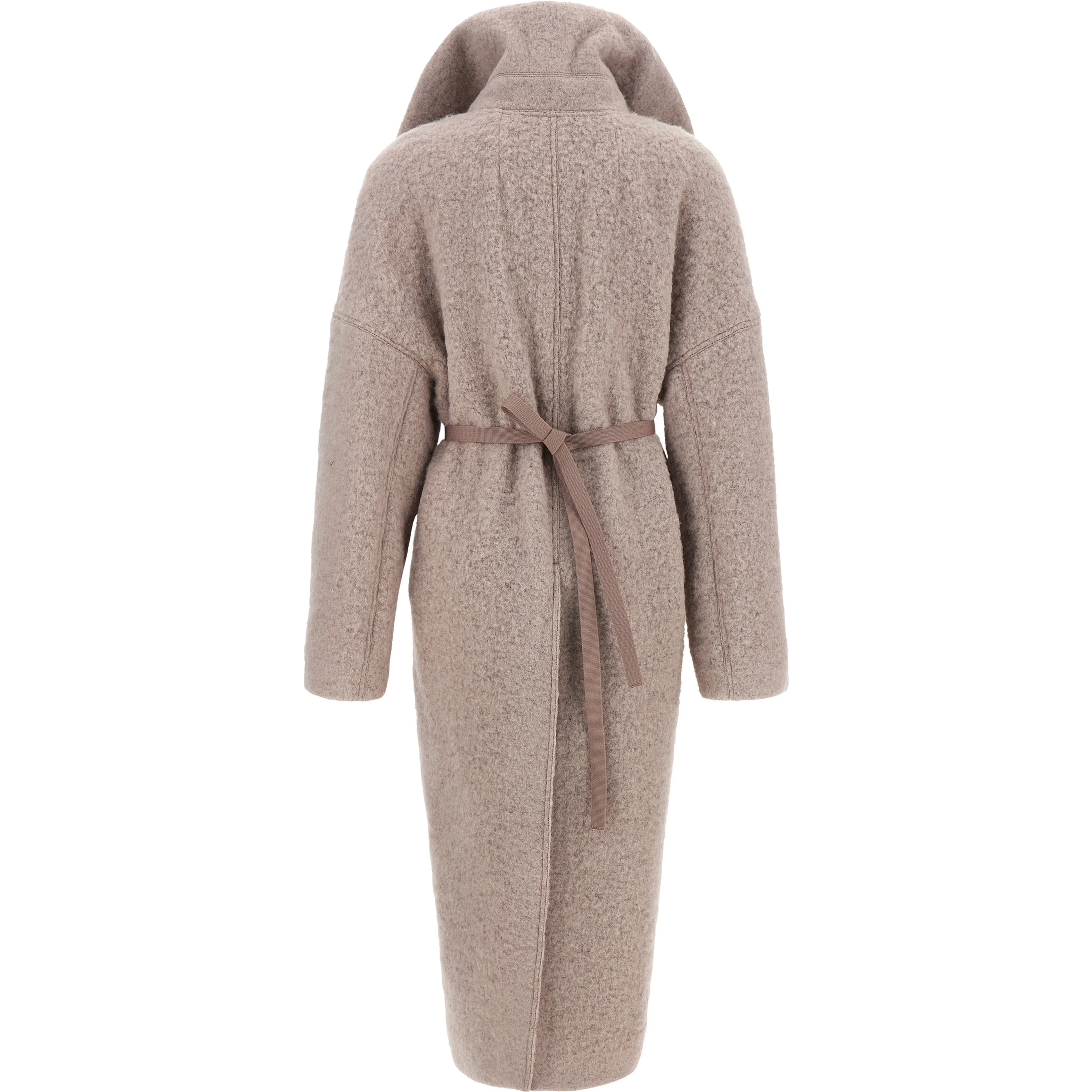 Multicolor Marabou Coat