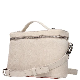 Beige Leather Handbag
