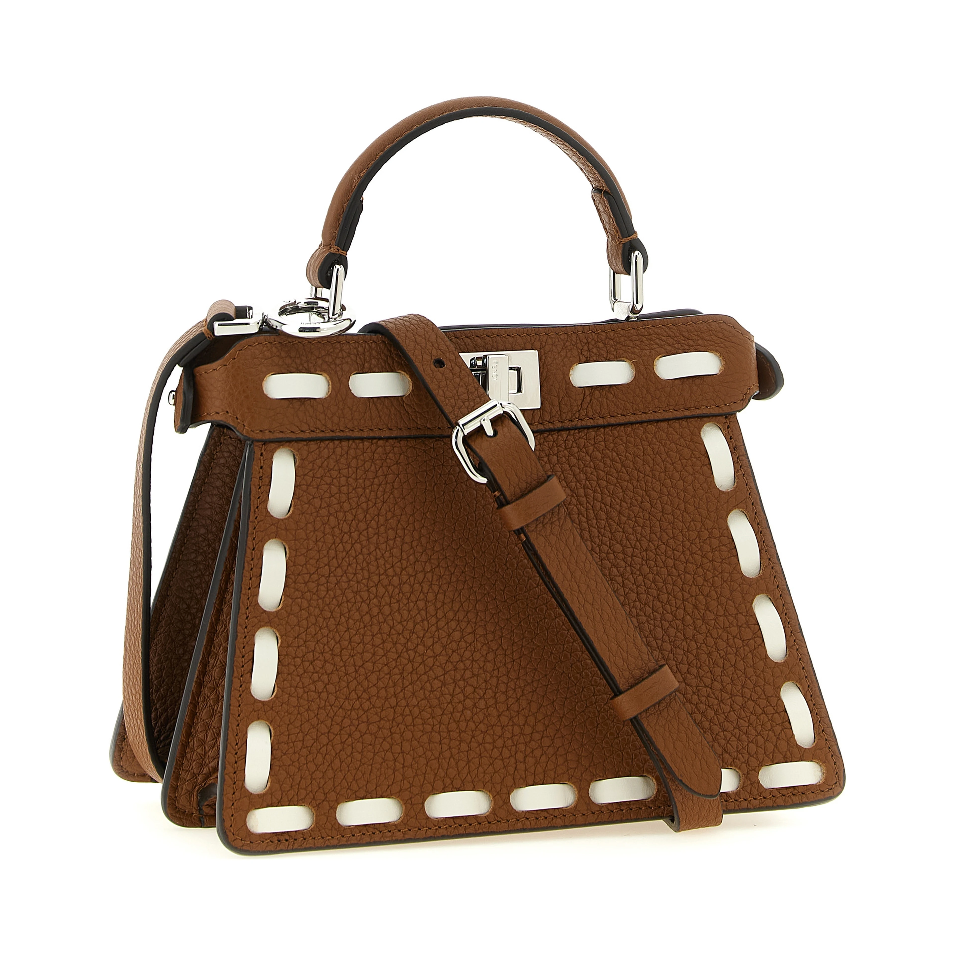 Brown Calfskin Handbag
