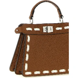 Brown Calfskin Handbag