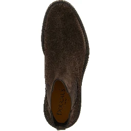 Brown Calfskin Chelsea Boots