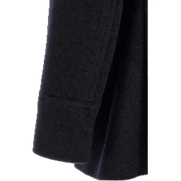 Blue Virgin Wool Coat