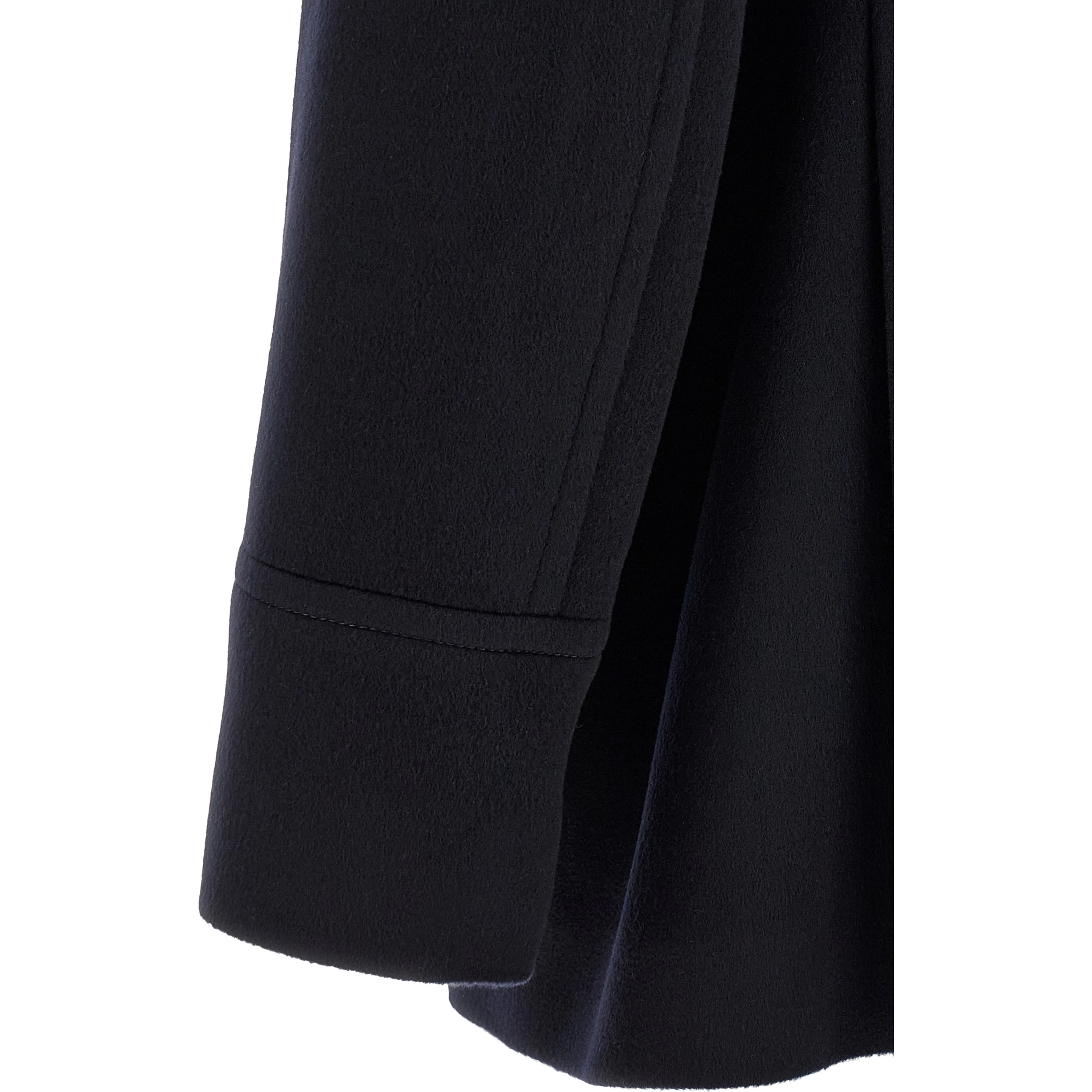 Blue Virgin Wool Coat