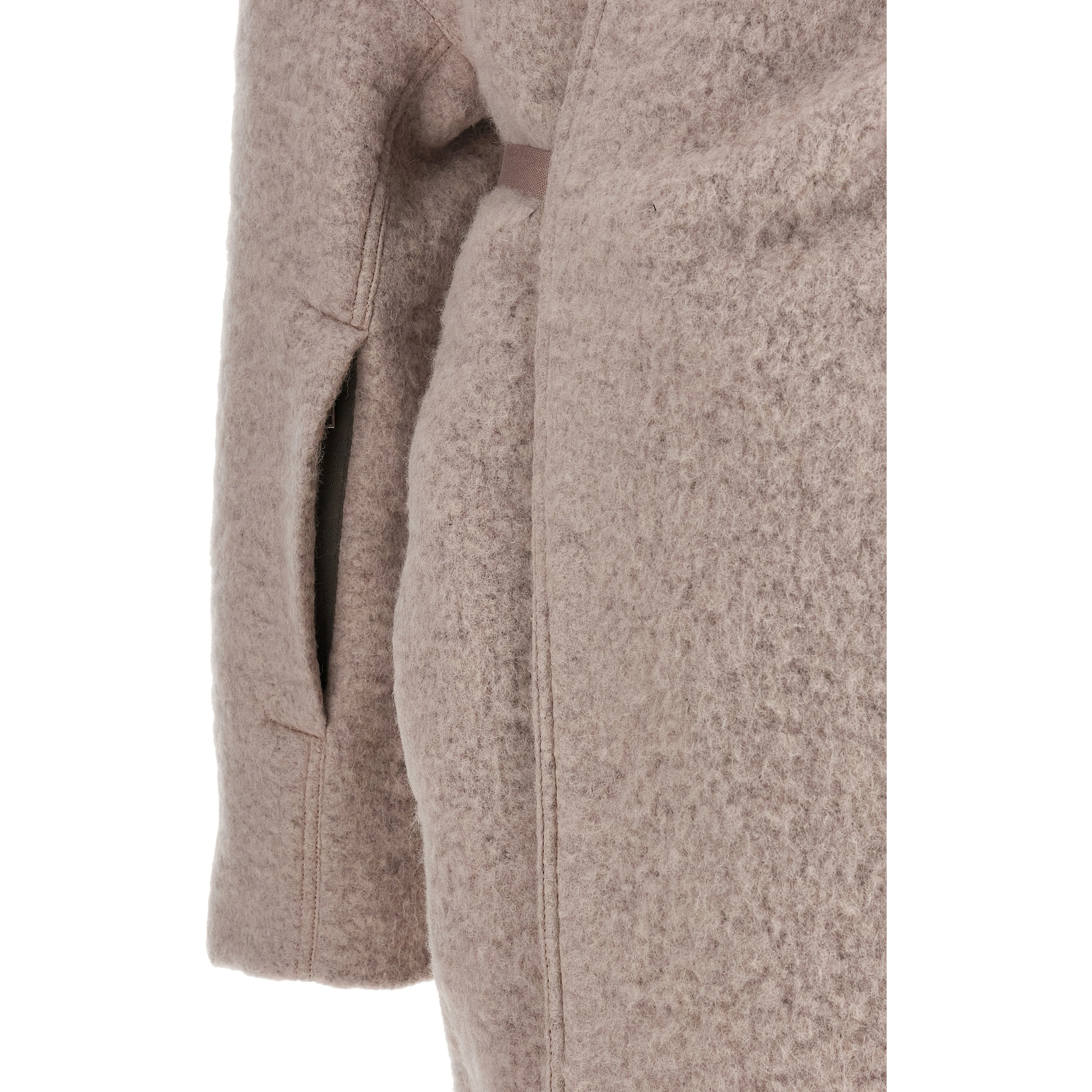 Multicolor Marabou Coat