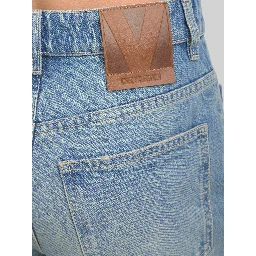 Flare denim pants