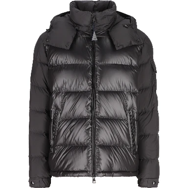 MONCLER Coats Black