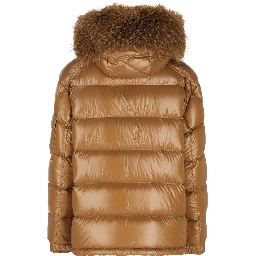 MONCLER Coats Brown