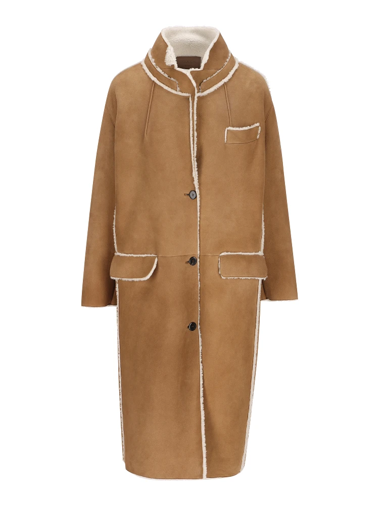 PRADA Coats Brown