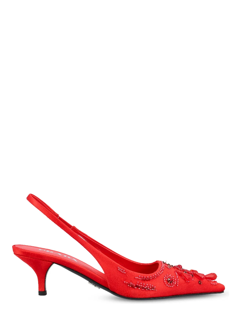 PRADA Flat shoes Red