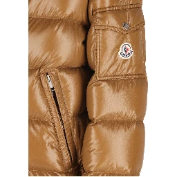 MONCLER Coats Brown