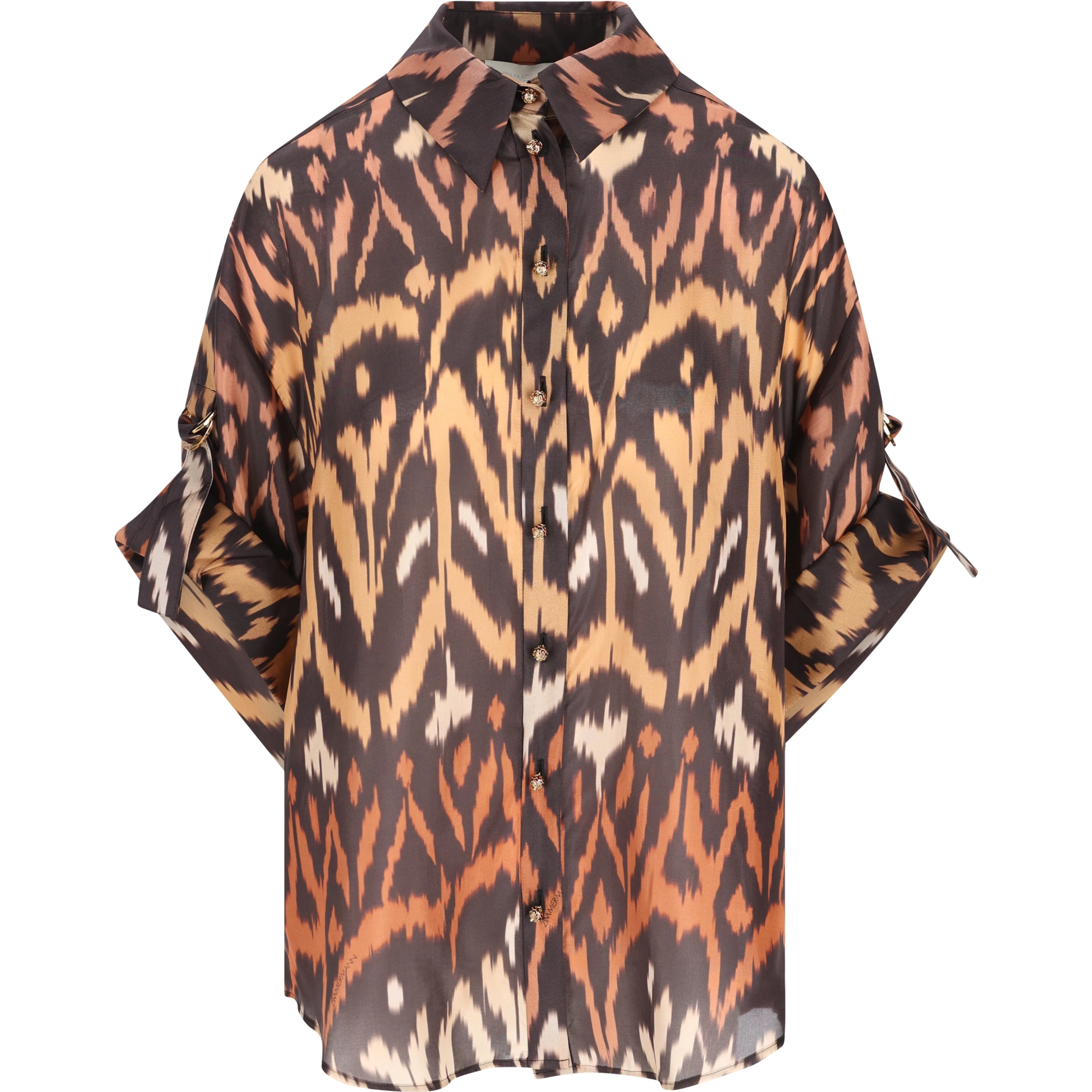 ZIMMERMANN Shirts Brown