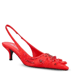 PRADA Flat shoes Red