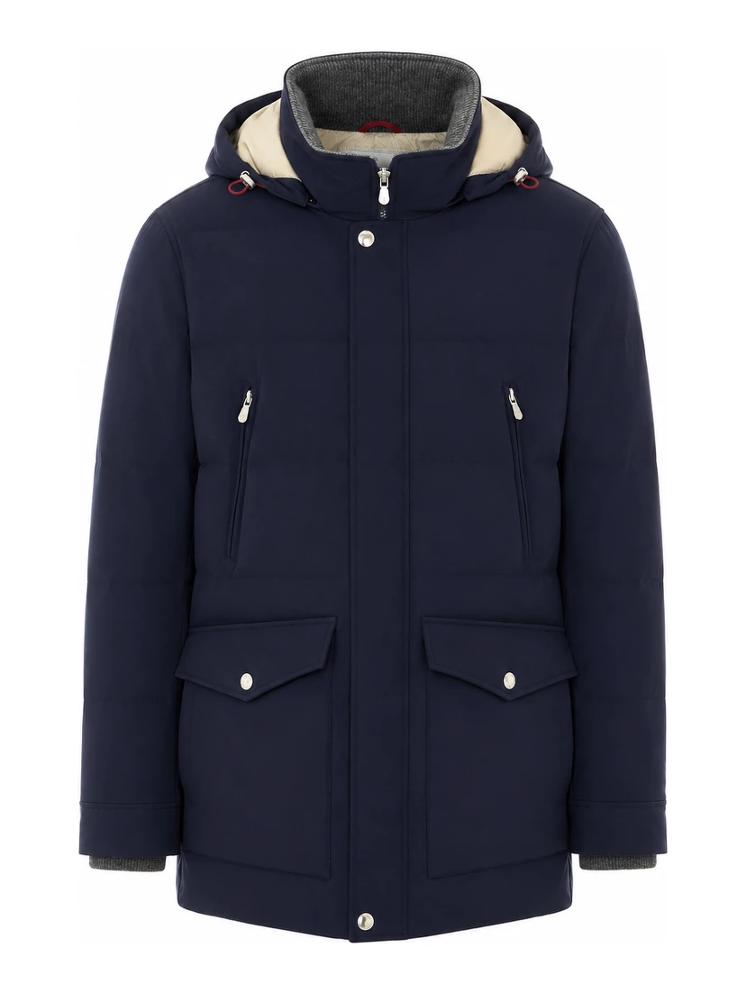 BRUNELLO CUCINELLI Coats Blue