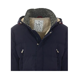 BRUNELLO CUCINELLI Coats Blue