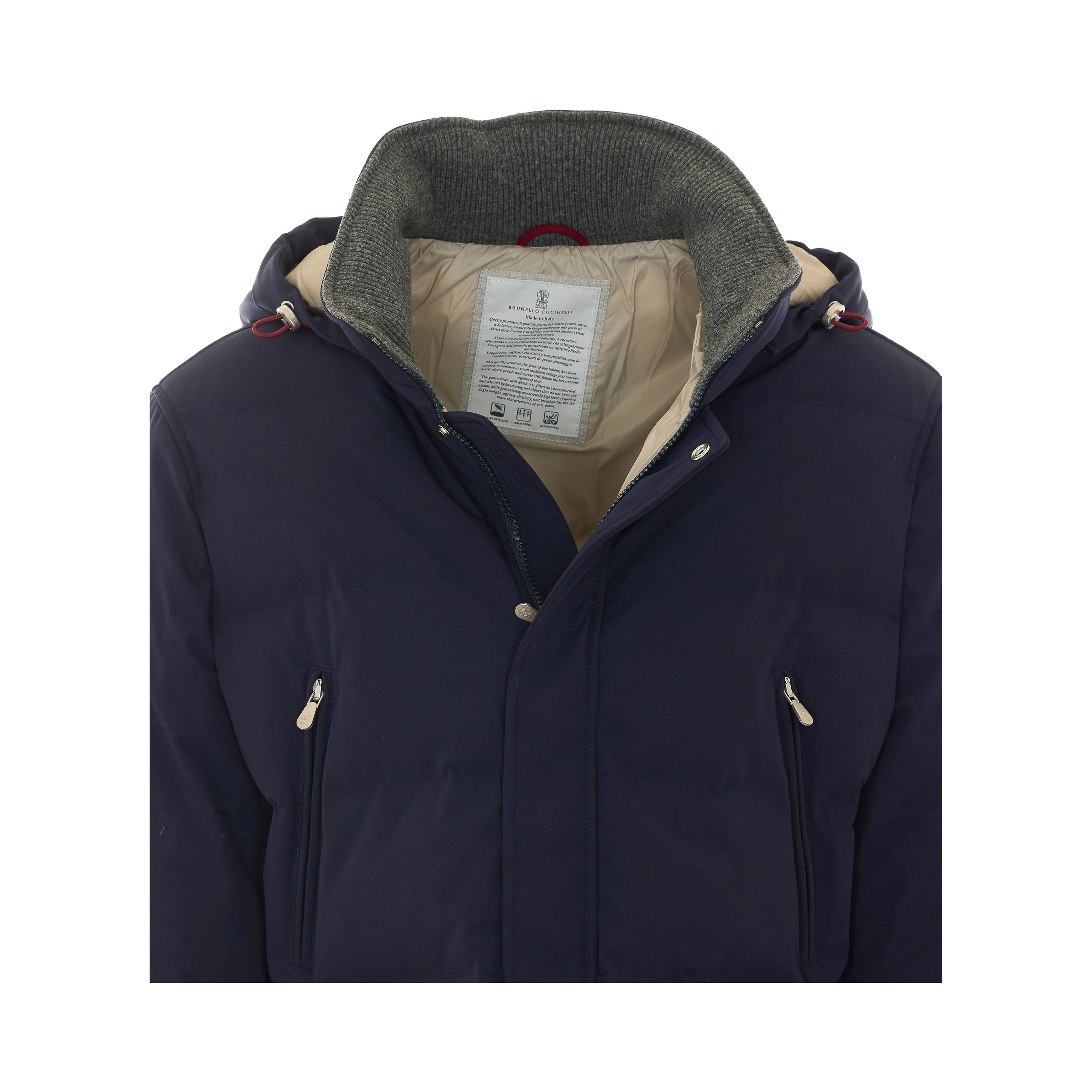 BRUNELLO CUCINELLI Coats Blue
