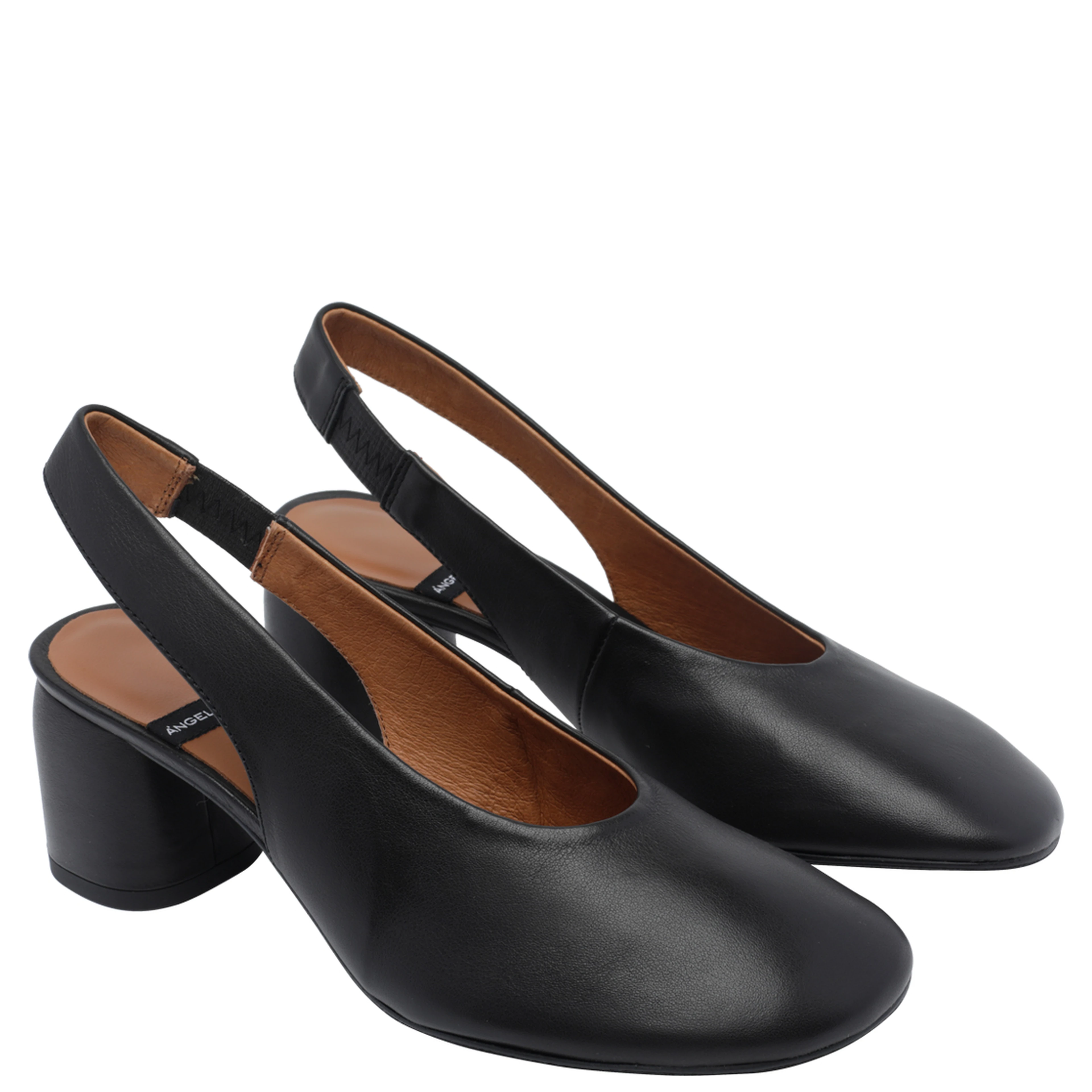 ANGEL ALARCON With Heel Black