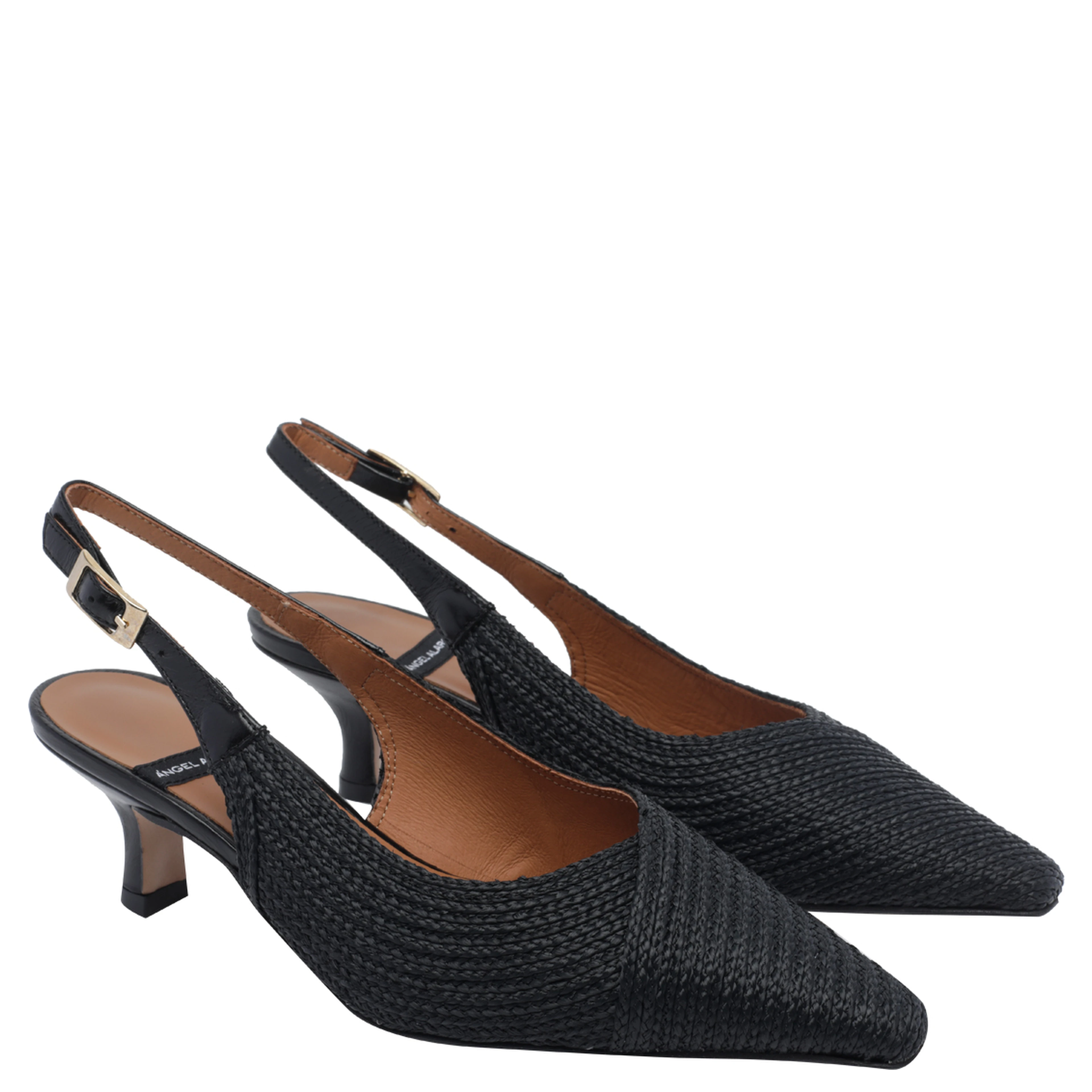 ANGEL ALARCON With Heel Black