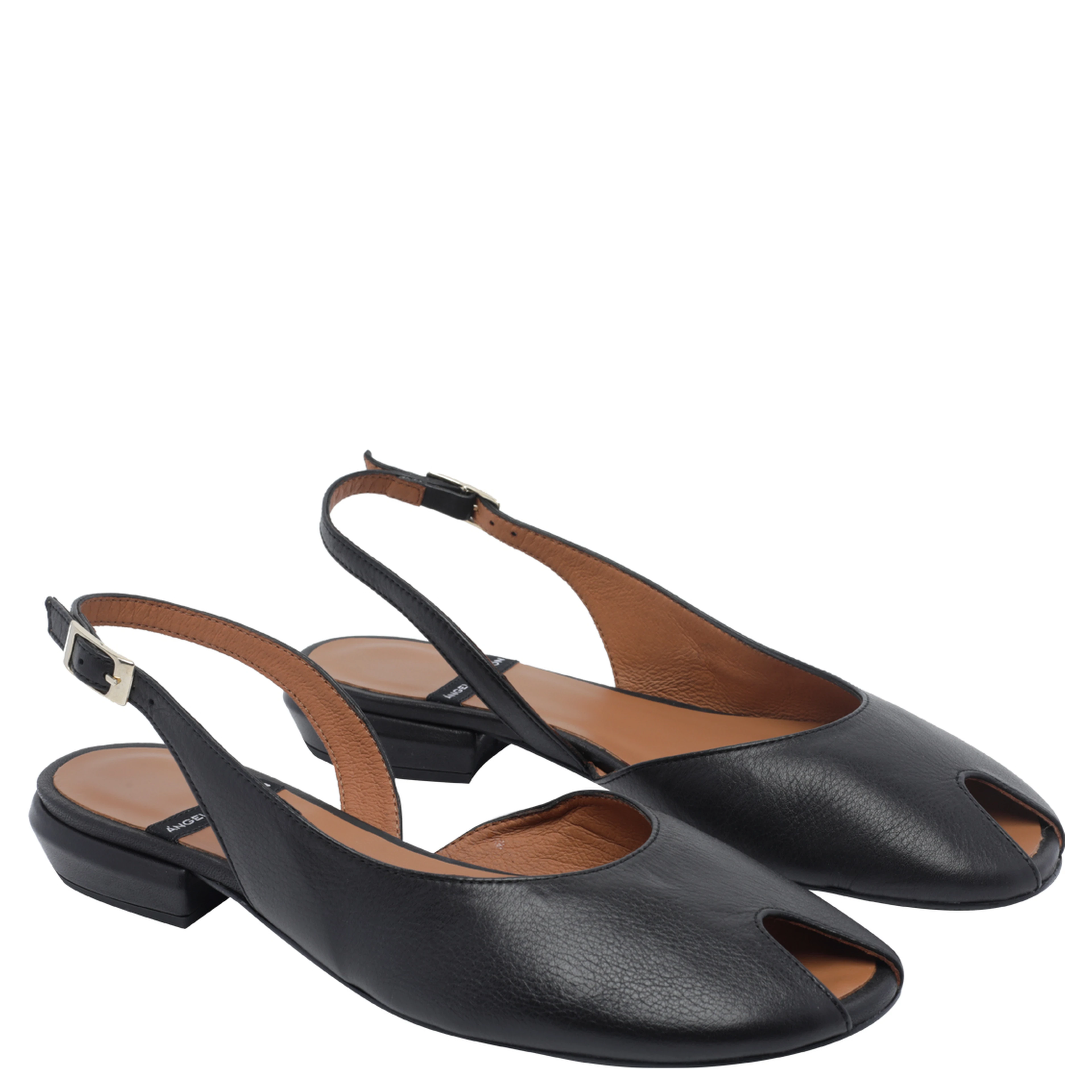 ANGEL ALARCON With Heel Black