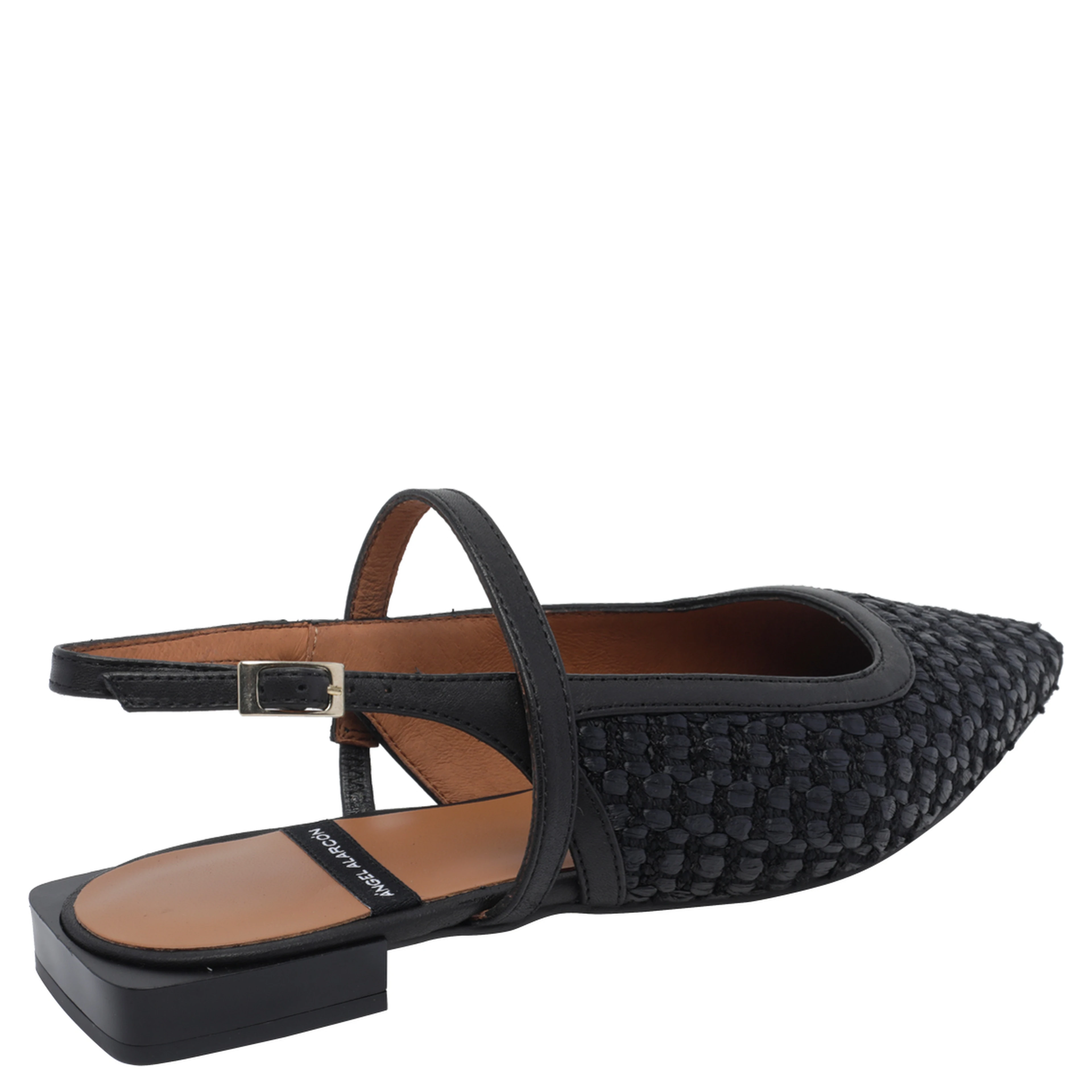 ANGEL ALARCON With Heel Black