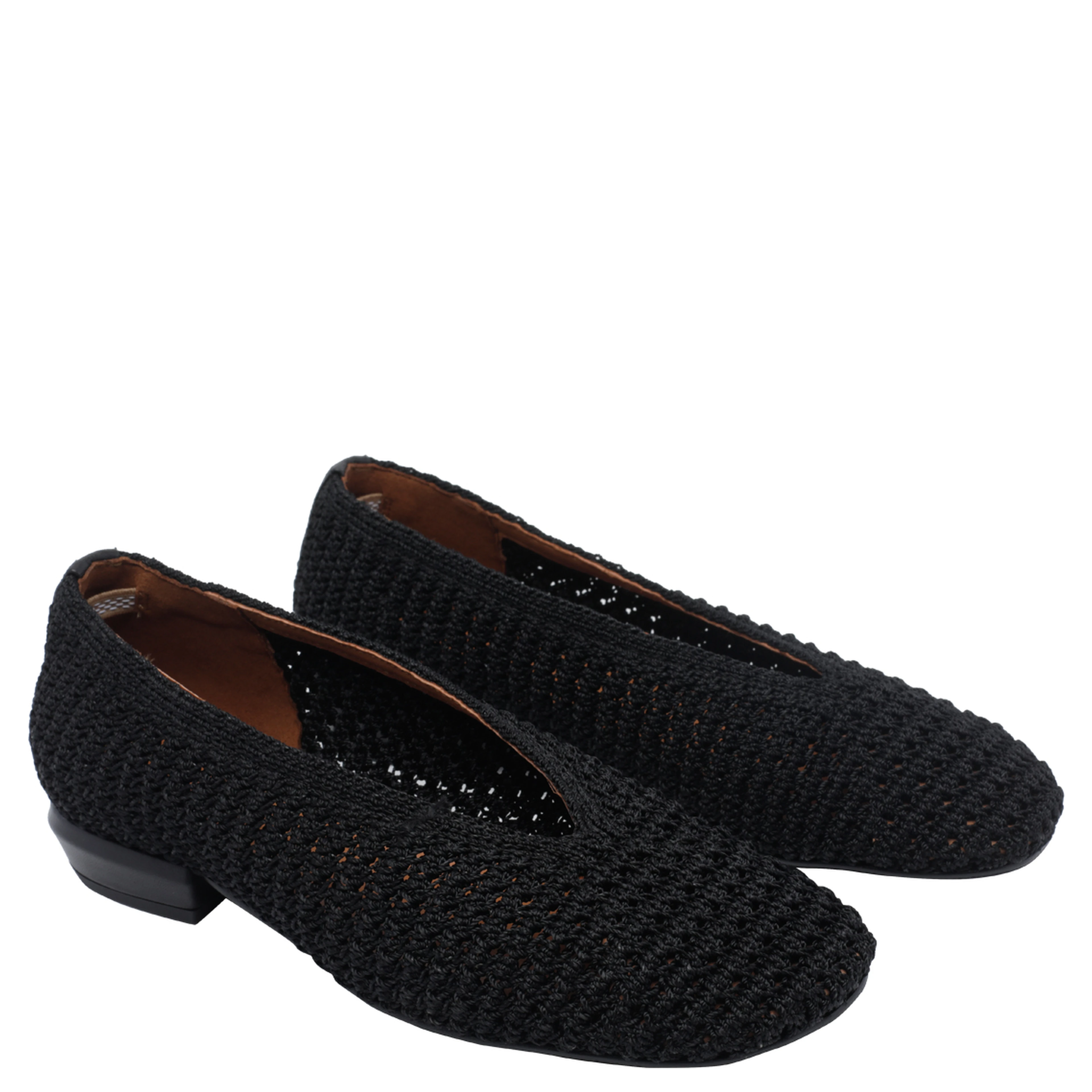 ANGEL ALARCON Flat shoes Black