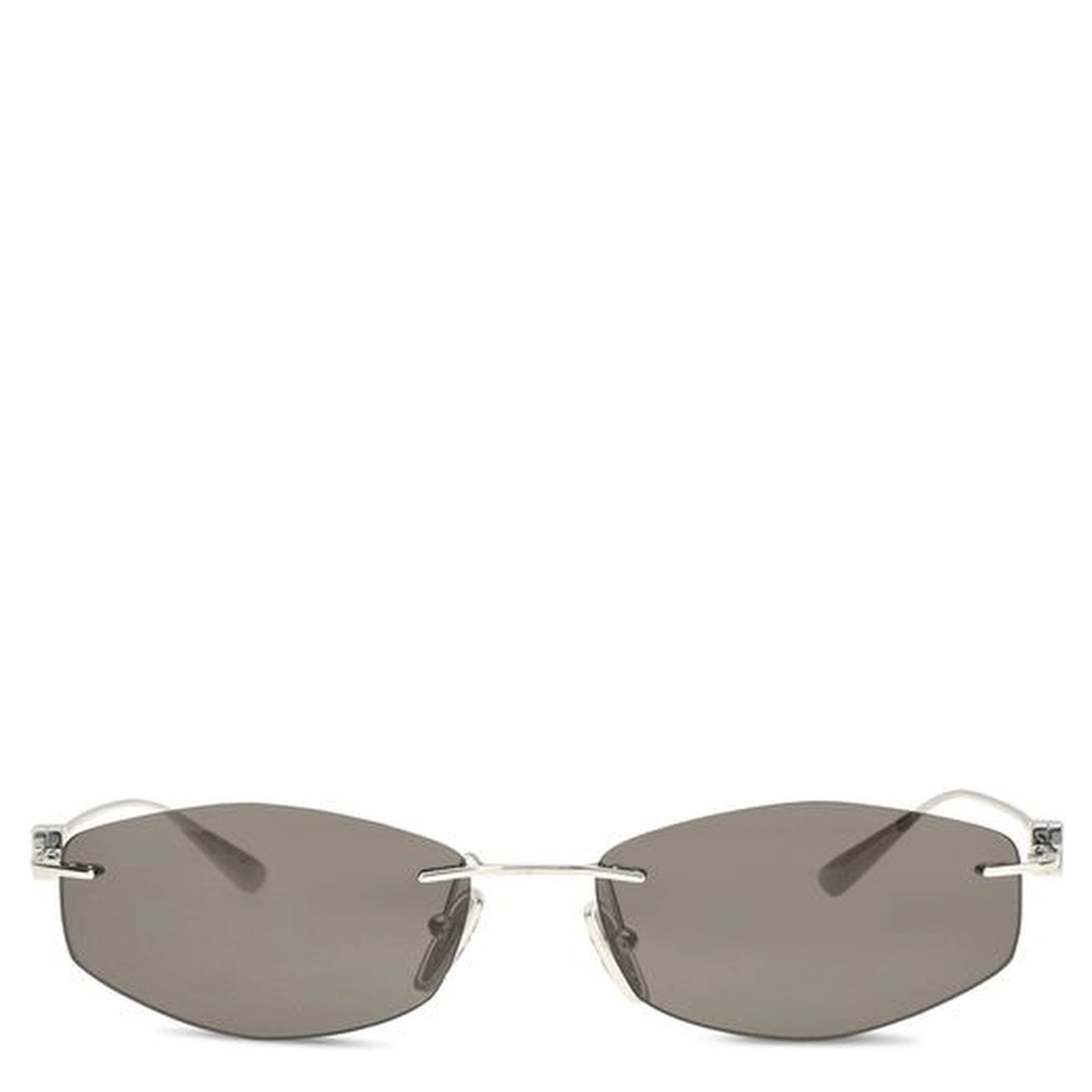 Silver Metal Sunglasses