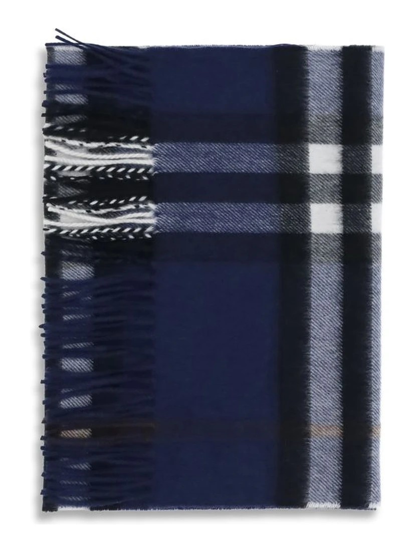 Blue Cashmere Scarf
