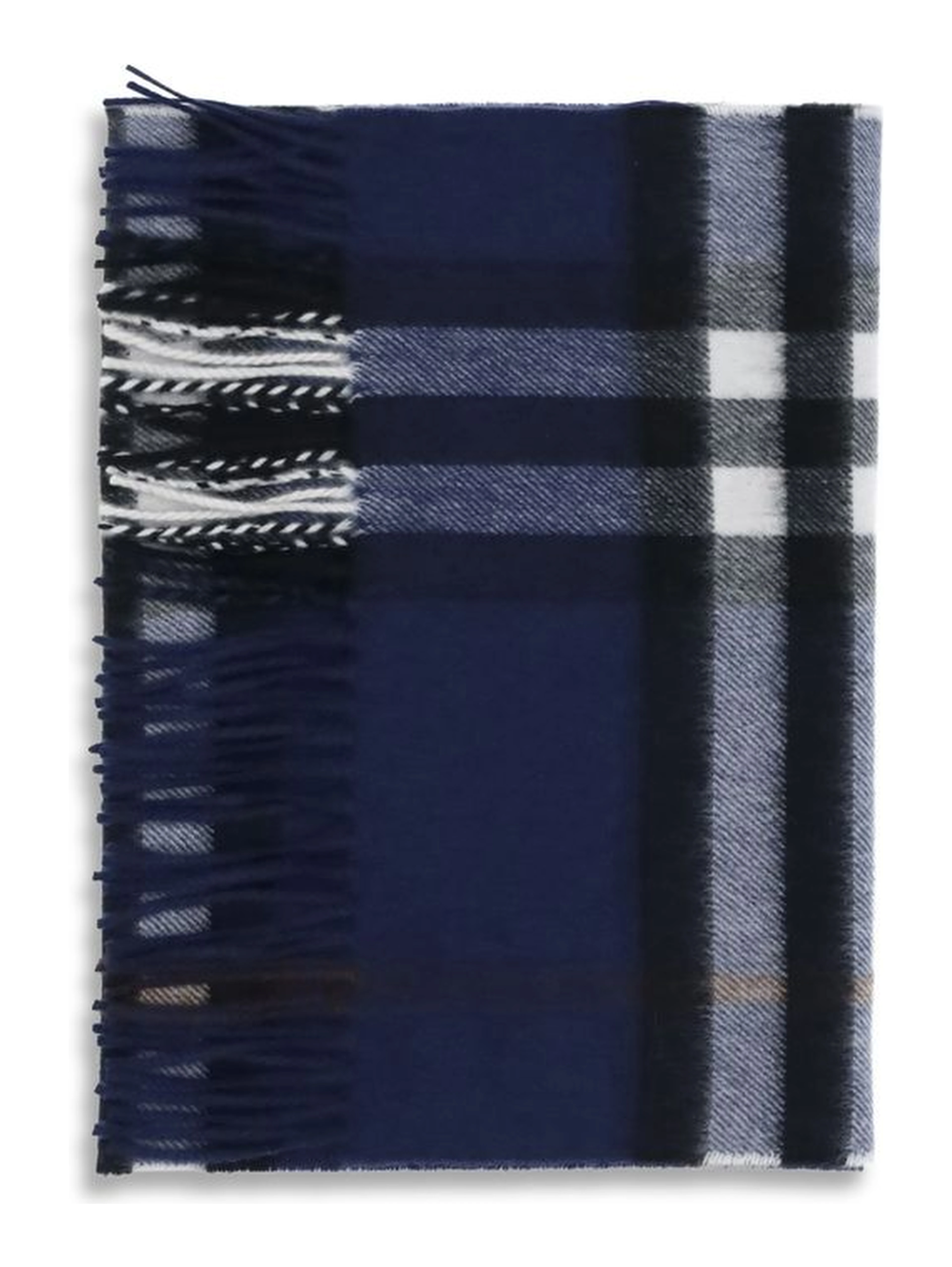 Blue Cashmere Scarf