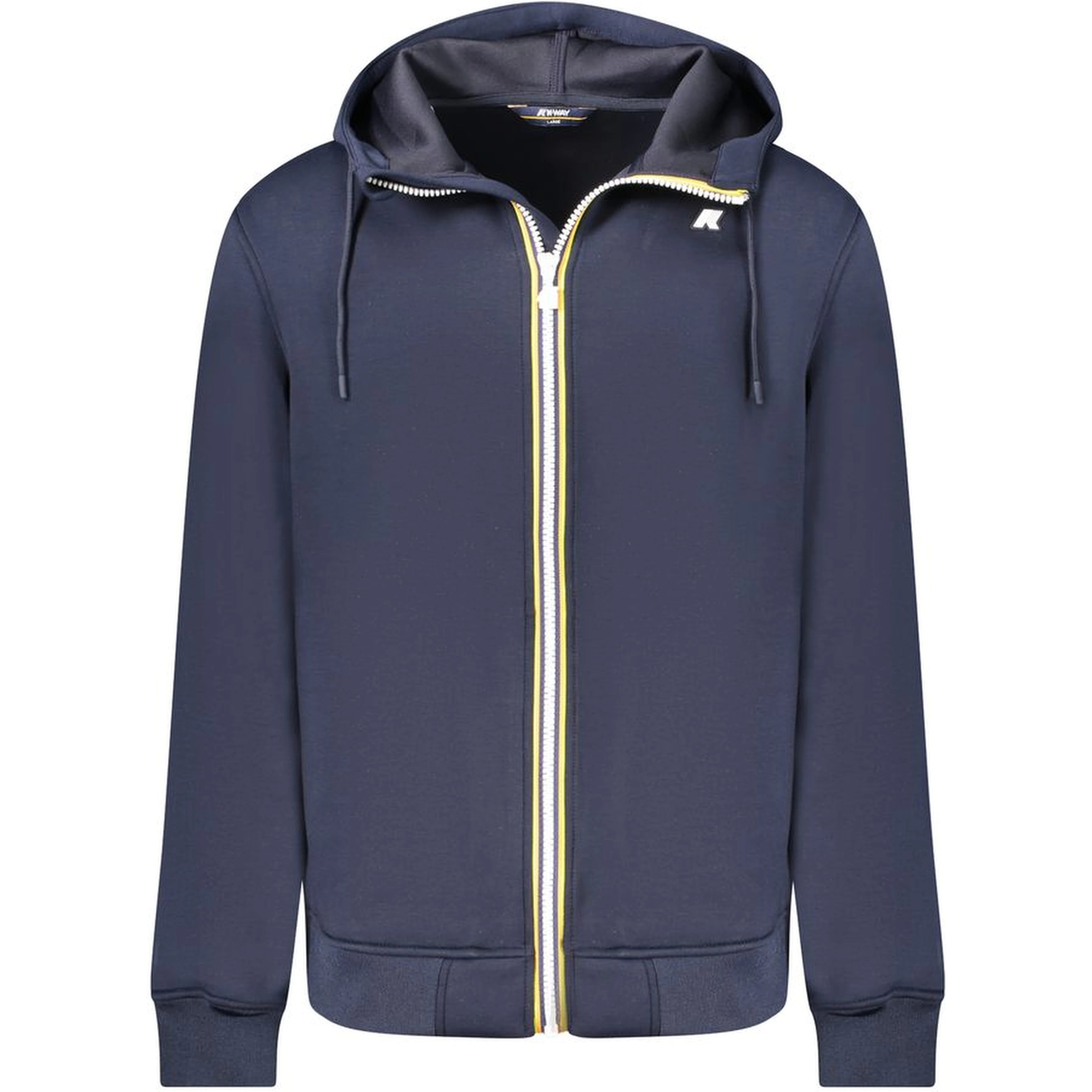 Blue Polyester Men Jacket