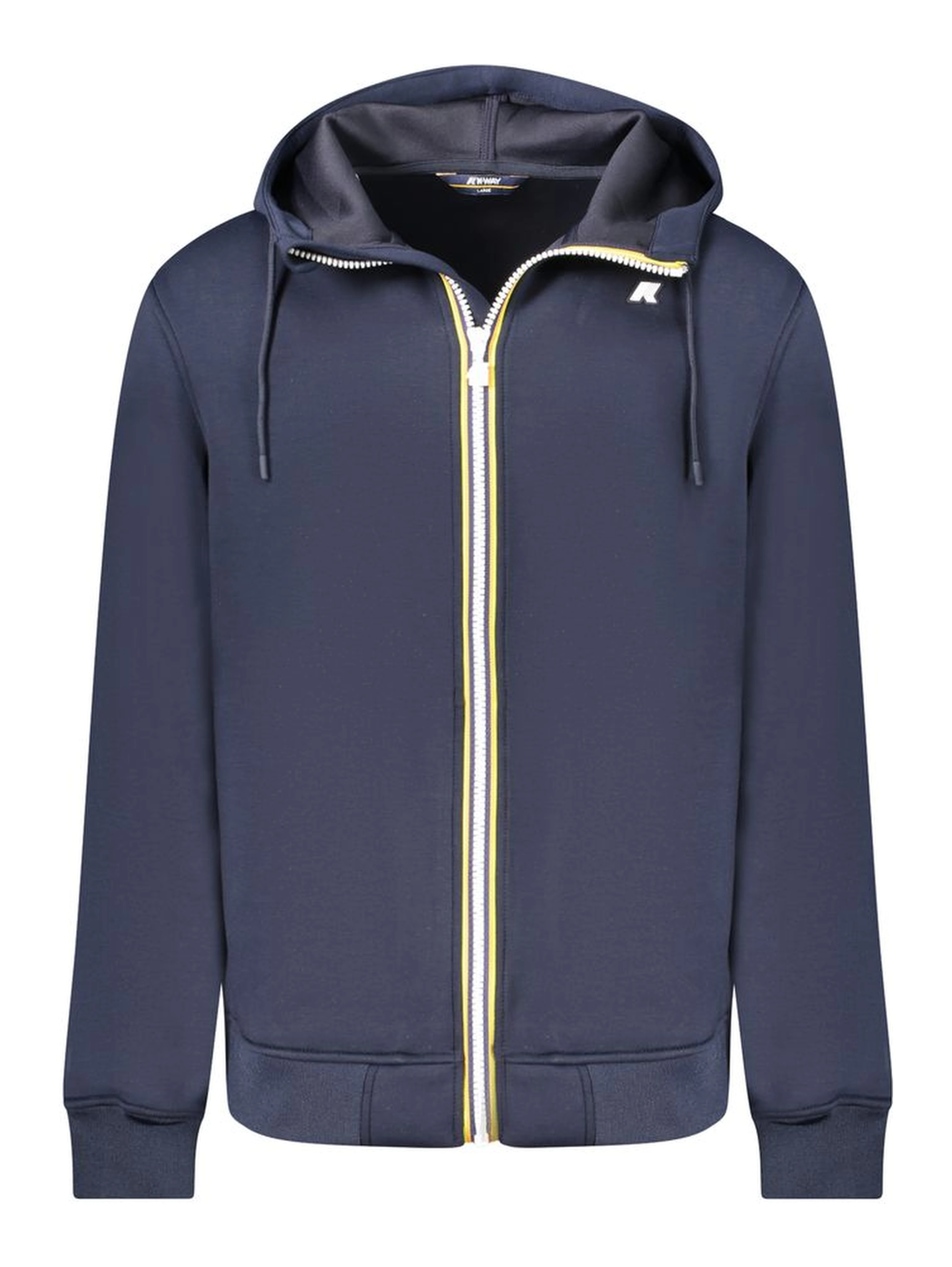 Blue Polyester Men Jacket