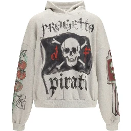 Gray Cotton Sweatshirt