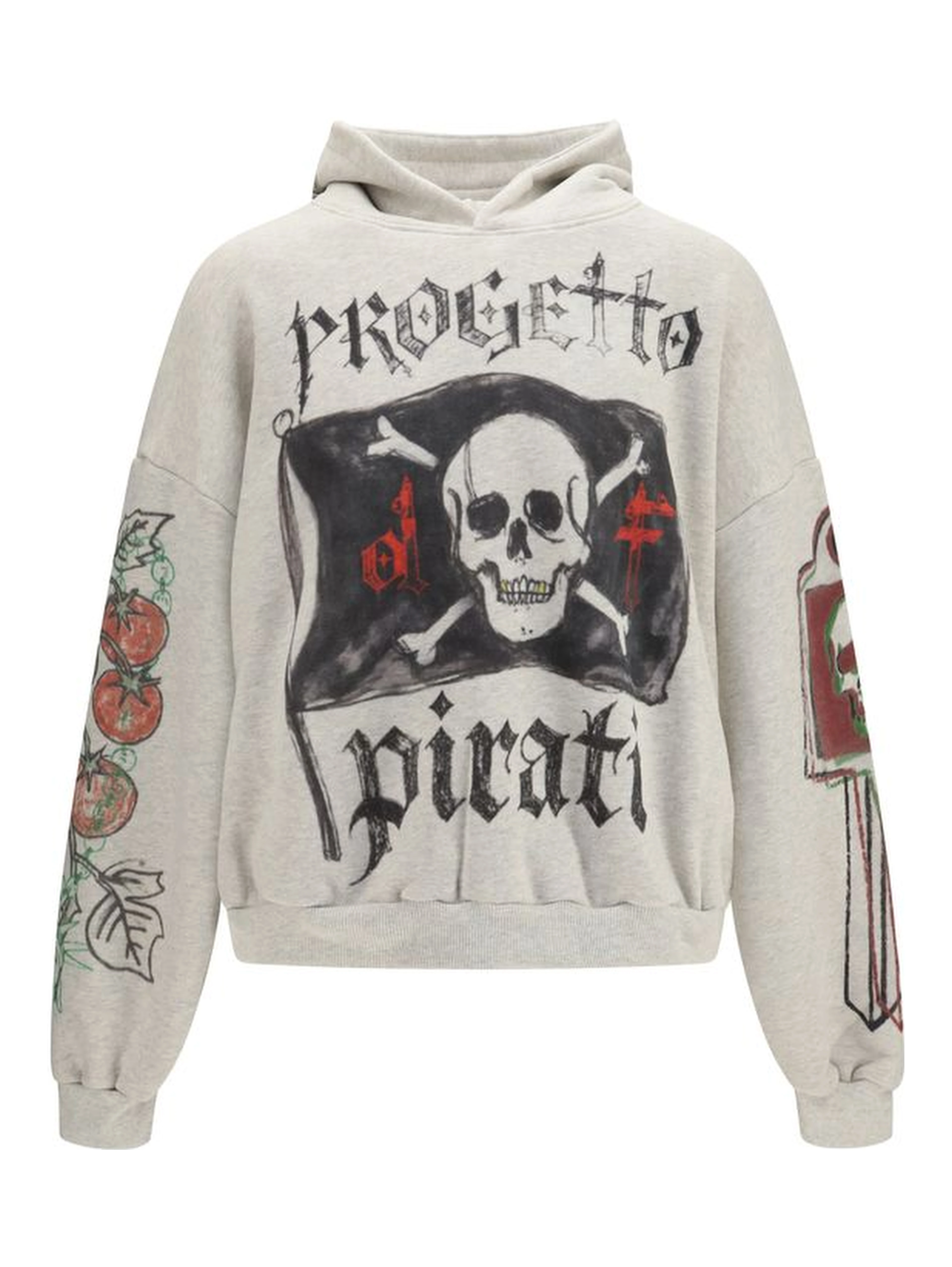 Gray Cotton Sweatshirt